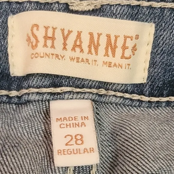 Shyanne Super Flare Mid Rise Denim Jeans