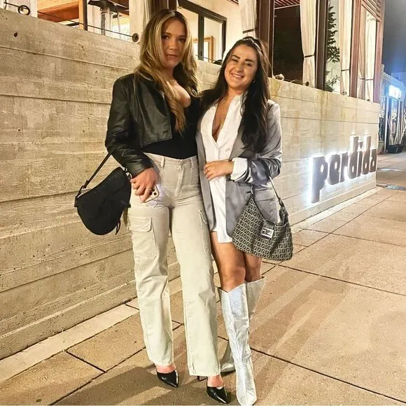 Silver boots