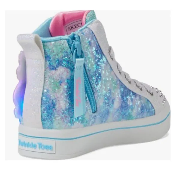 Skechers Girls' Twi lites 2.0 enchanted Unicorn Size 2