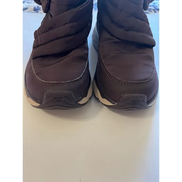 Skechers | Size 6 Ankle Boots Burgundy Max Cushioning - Finesse