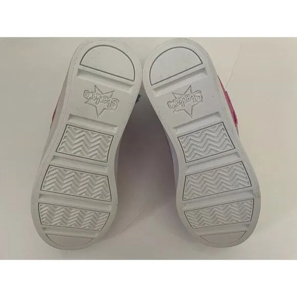 Skechers Twinkle Toe Twi-Lites 2.0 Light Up High Top Girls Sneakers Shoes Size 3