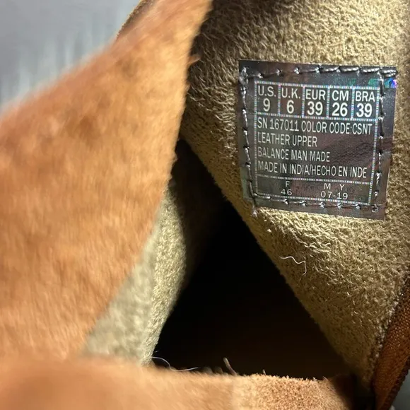 Skechers Western Cowboy Suede Ankle Boots Tan Brown Size 9