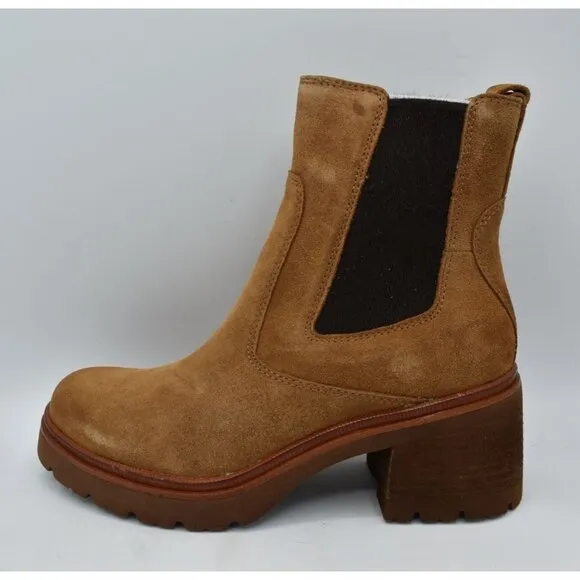 Sofft Womens Size 7.5 Jordie Brandy Waterproof Leather Chelsea Boots Shoes