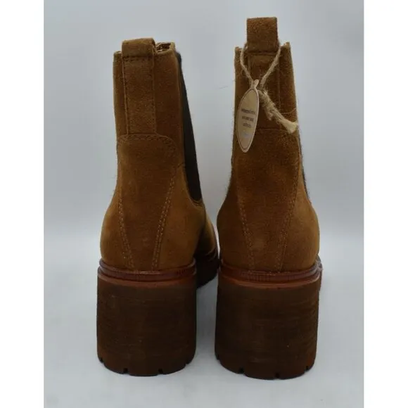 Sofft Womens Size 7.5 Jordie Brandy Waterproof Leather Chelsea Boots Shoes