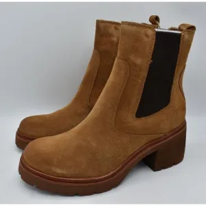 Sofft Womens Size 7.5 Jordie Brandy Waterproof Leather Chelsea Boots Shoes