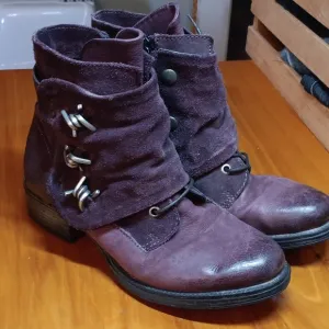 Sommerkind purple barbed wire boots size 39