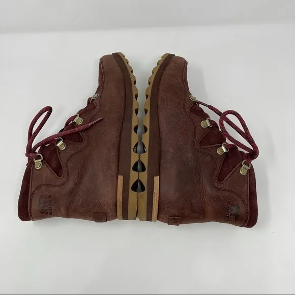 Sorel Boots Ankle Sneakchic Alpine Maroon