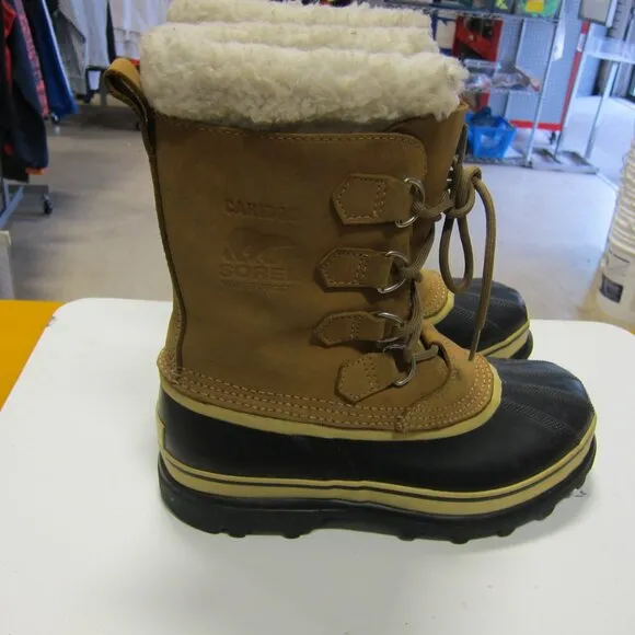 Sorel Caribou NL1005-280 Womens Size 9 Women's Brown/Tan Waterproof Winter Boots