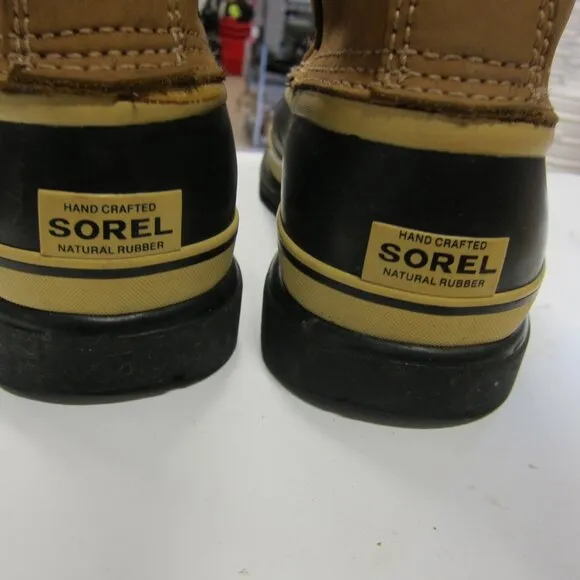 Sorel Caribou NL1005-280 Womens Size 9 Women's Brown/Tan Waterproof Winter Boots