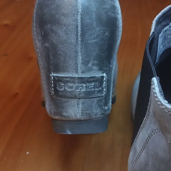 Sorel Gray Women's Ankle Boots Size 8.5