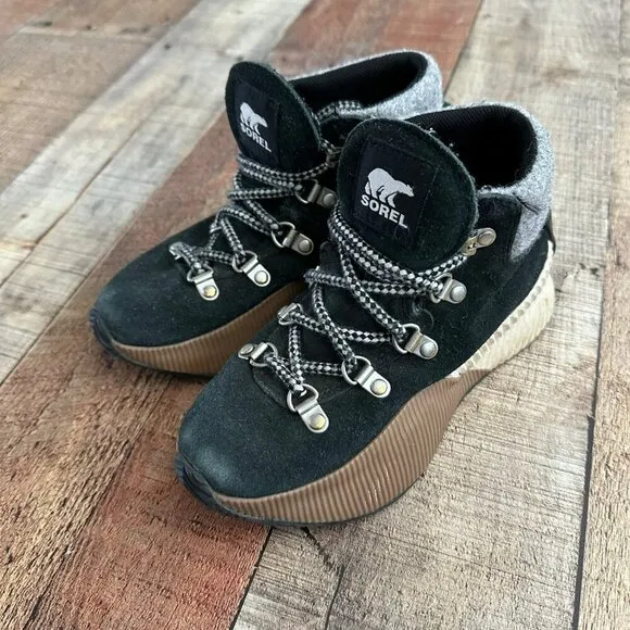 Sorel Kids' Out N About Conquest Boots Black Size 1M