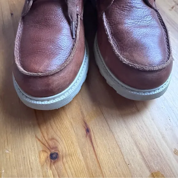Sorel madson ll moc toe brown waterproof boots size 8.5
