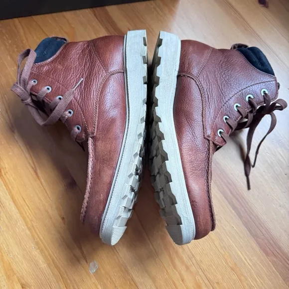 Sorel madson ll moc toe brown waterproof boots size 8.5