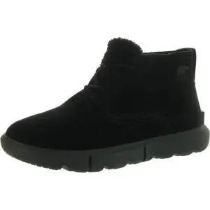SOREL NWB $135 Explorer Next Drift WP Leather Chukka Black Size Women's 8