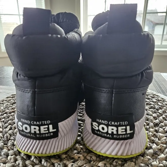 Sorel Puffy Zip Ankle Boots
