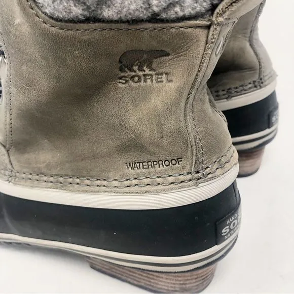 SOREL | Slimpack II Lace - Elk Waterproof Rain &amp; Snow Boots Women’s Size 8.5
