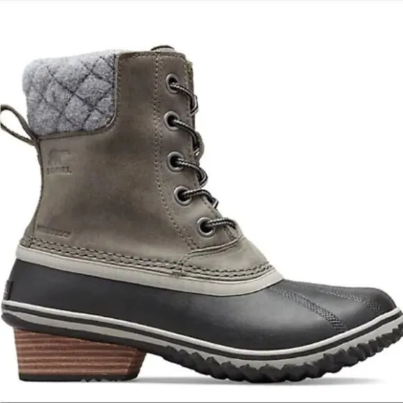 SOREL | Slimpack II Lace - Elk Waterproof Rain &amp; Snow Boots Women’s Size 8.5