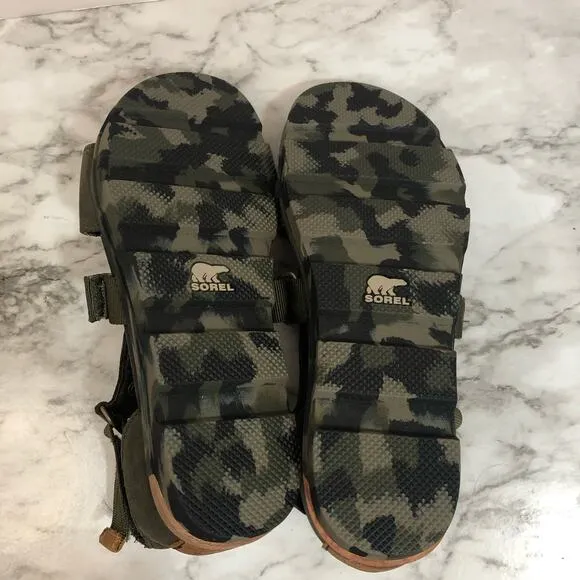 Sorel Torpeda Carly Nori Camo Gladiator Sandal Women's Size 6