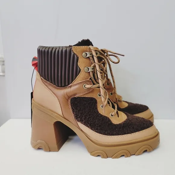 Sorel Women's Brex Heel Cozy Lace Boot Shoes