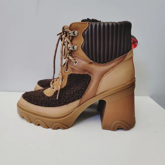 Sorel Women's Brex Heel Cozy Lace Boot Shoes