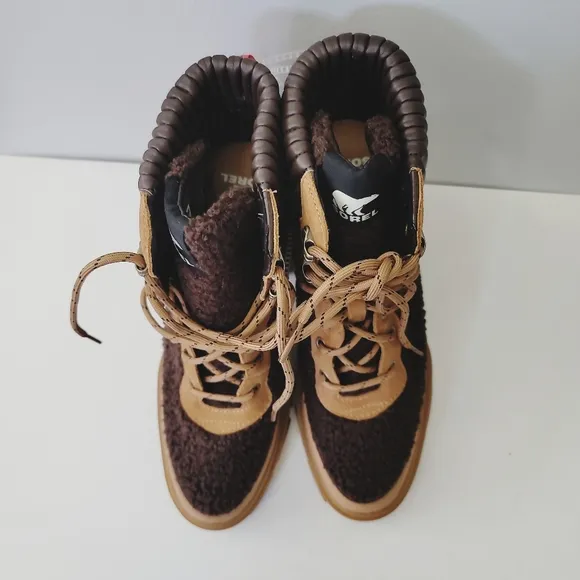 Sorel Women's Brex Heel Cozy Lace Boot Shoes