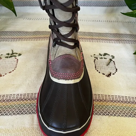 Sorel Women’s Waterproof Joan Of Arctic Suede Leather Faux Fur Snow Winter Boots