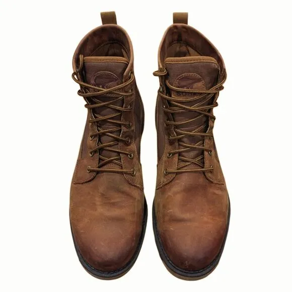 Sorel Madson ll Chore Waterproof Men's 13 Brown Lace Up Boot NM5001-242