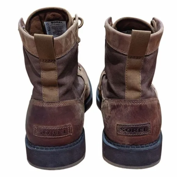 Sorel Madson ll Chore Waterproof Men's 13 Brown Lace Up Boot NM5001-242
