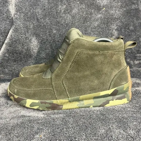 Sorel Out N About Plus Women's Size 10 Boots Mid Waterproof Alpine Tundra Camo