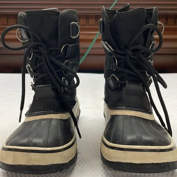 Sorel Waterproof Pel Faux Fur Weather Boots Size 5.5