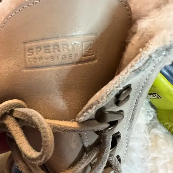 Sperry J. Crew Shearwater duck boots wool lined