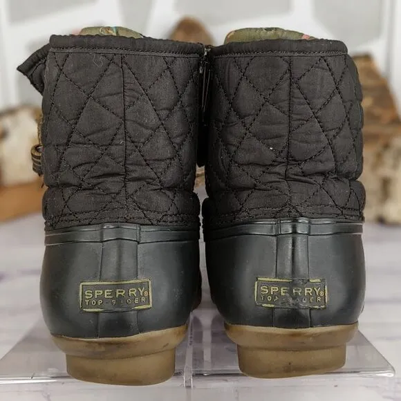 SPERRY Saltwater Waterproof Quilted Duck Boots