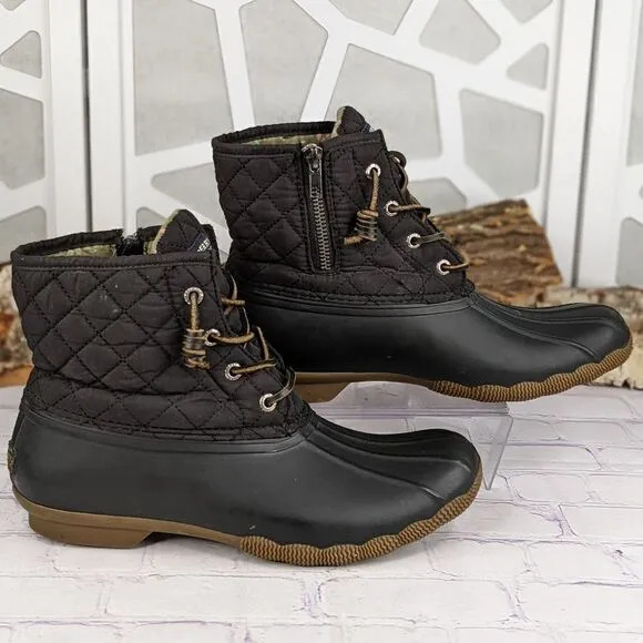 SPERRY Saltwater Waterproof Quilted Duck Boots