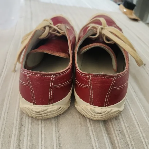 Spingle Move Bingo Japan Mens Leather Lace up Sneakers Size 10.5 Casual Shoes
