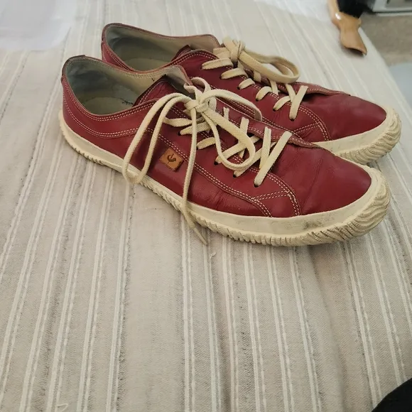 Spingle Move Bingo Japan Mens Leather Lace up Sneakers Size 10.5 Casual Shoes