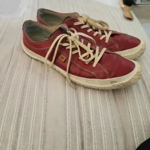 Spingle Move Bingo Japan Mens Leather Lace up Sneakers Size 10.5 Casual Shoes