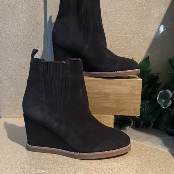 Splendid Wanda Wedge Chelsea Boots (A0007)