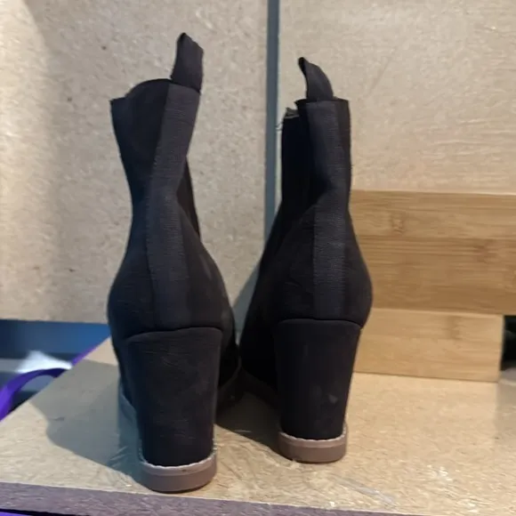 Splendid Wanda Wedge Chelsea Boots (A0007)