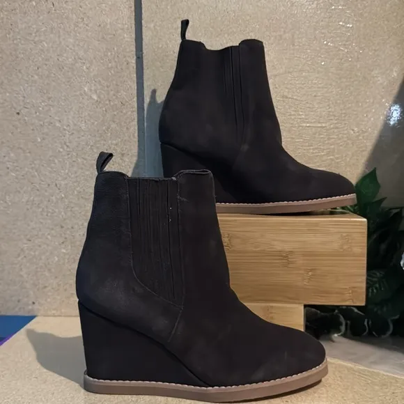 Splendid Wanda Wedge Chelsea Boots (A0007)