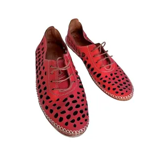 SPRING STEP BERNETTA LOAFER IN RED