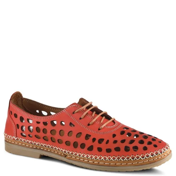 SPRING STEP BERNETTA LOAFER IN RED