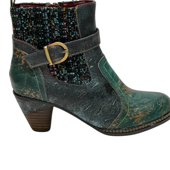 SPRING STEP L’ ARTISTE NANCIE BOOTS SZ 37 EUC