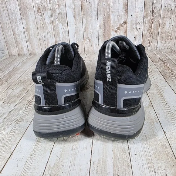 SQAIRZ Golf‎ Shoes Women's Size 10 Black Waterproof Performance