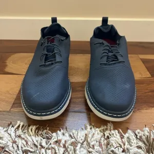 Stacy Adams Navy Blue Lace Up Dress Shoes Size 11