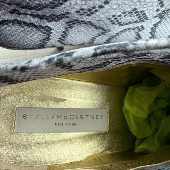 Stella McCartney ankle boots snakeskin pattern EU 40.5