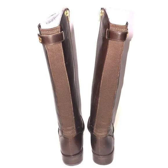 STEVE MADDEN LEATHER RIDING BOOTS