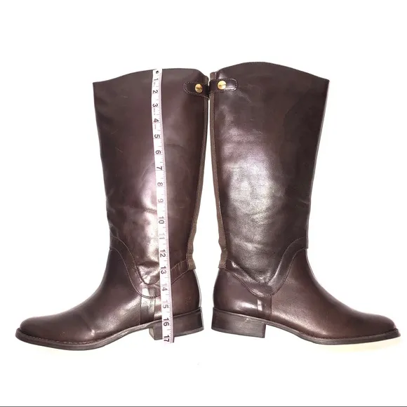 STEVE MADDEN LEATHER RIDING BOOTS