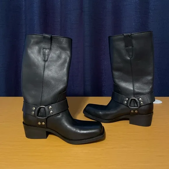 Steve Madden Ruskin Black Leather