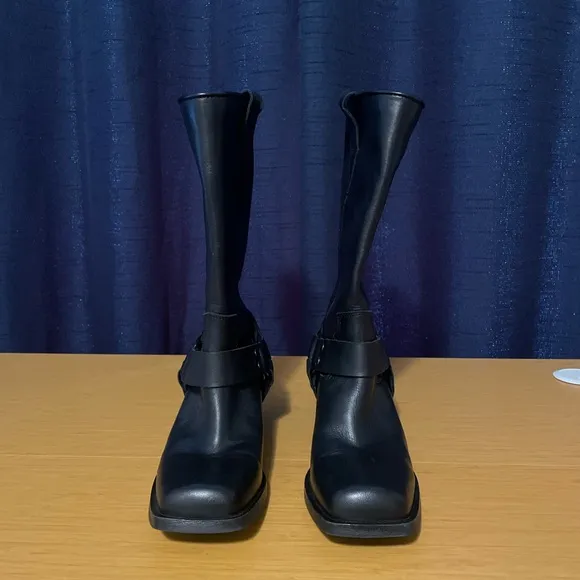 Steve Madden Ruskin Black Leather