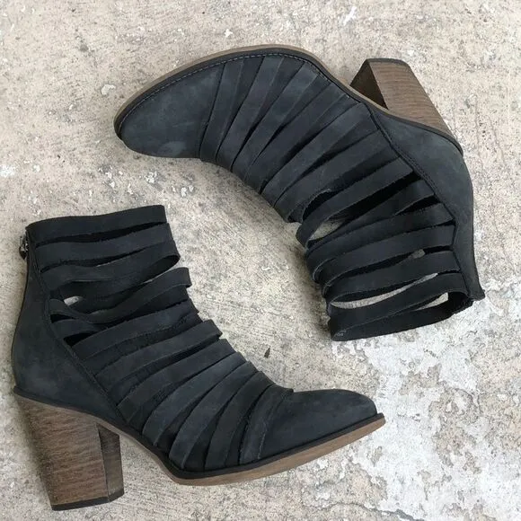 Strappy Ankle Boots